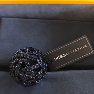 BCBGMaxAzria black ring - The Socialite Collection